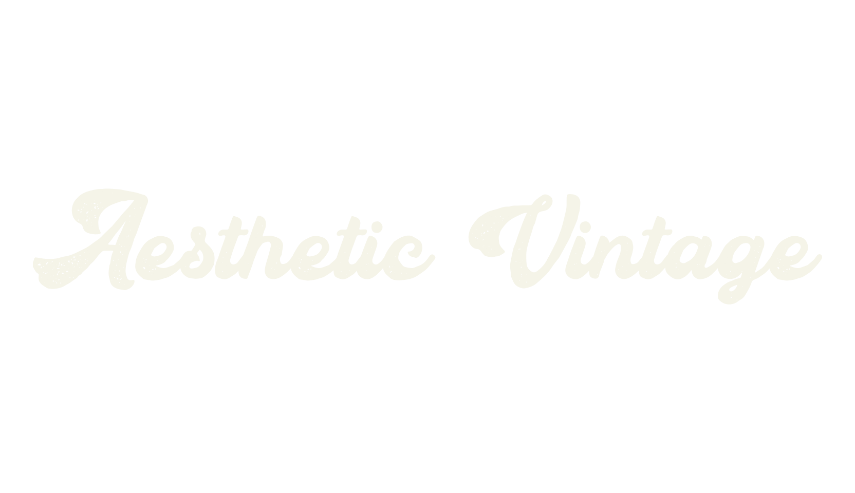 Aesthetic Vintage