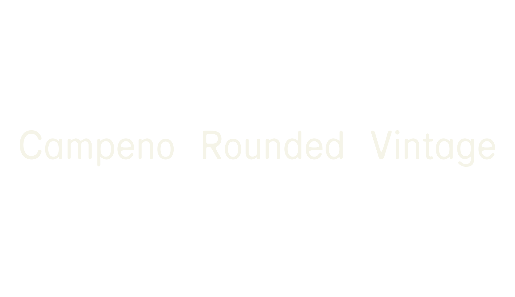 Campeno Rounded Vintage