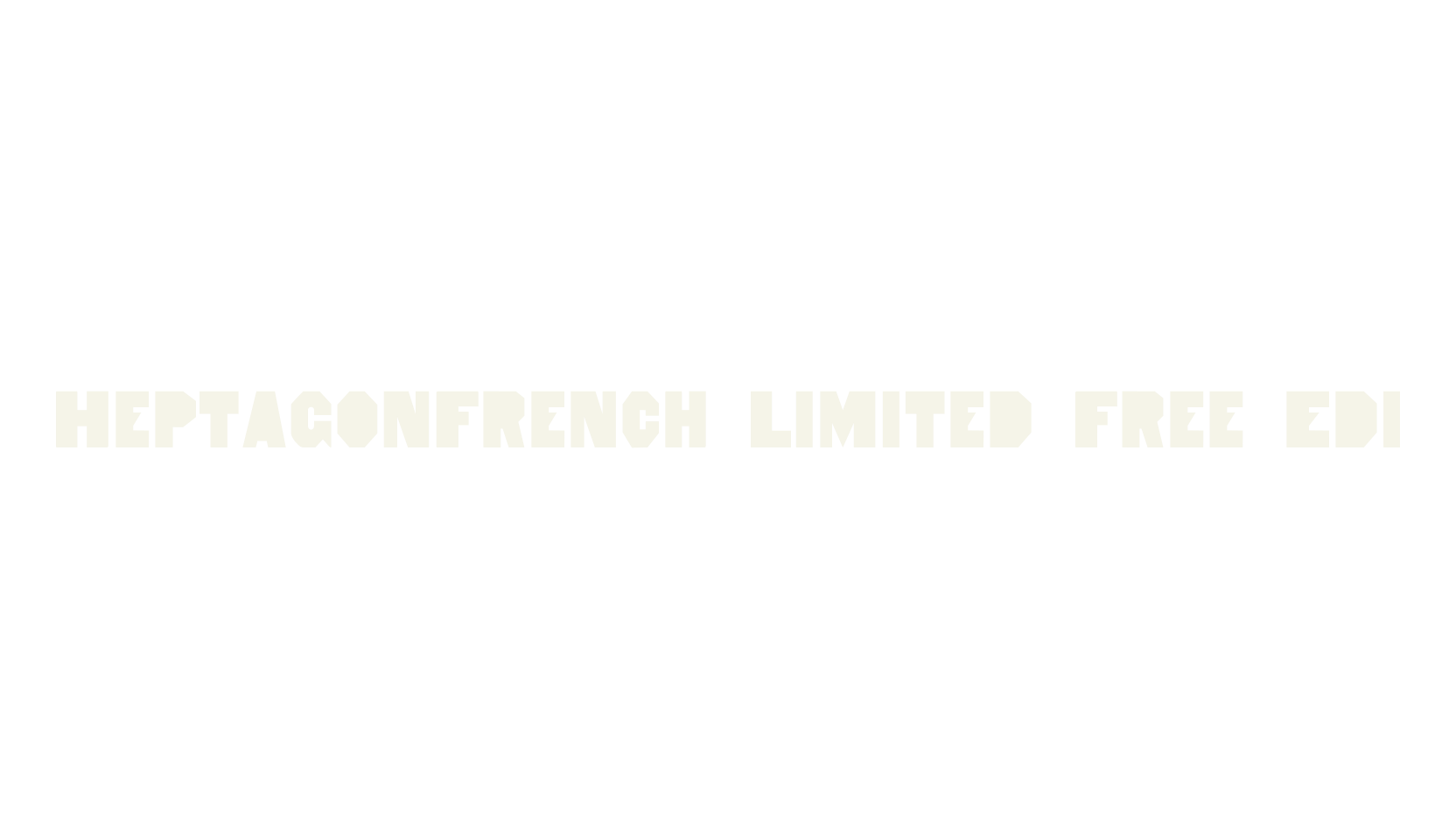 HeptagonFrench Limited Free Edi