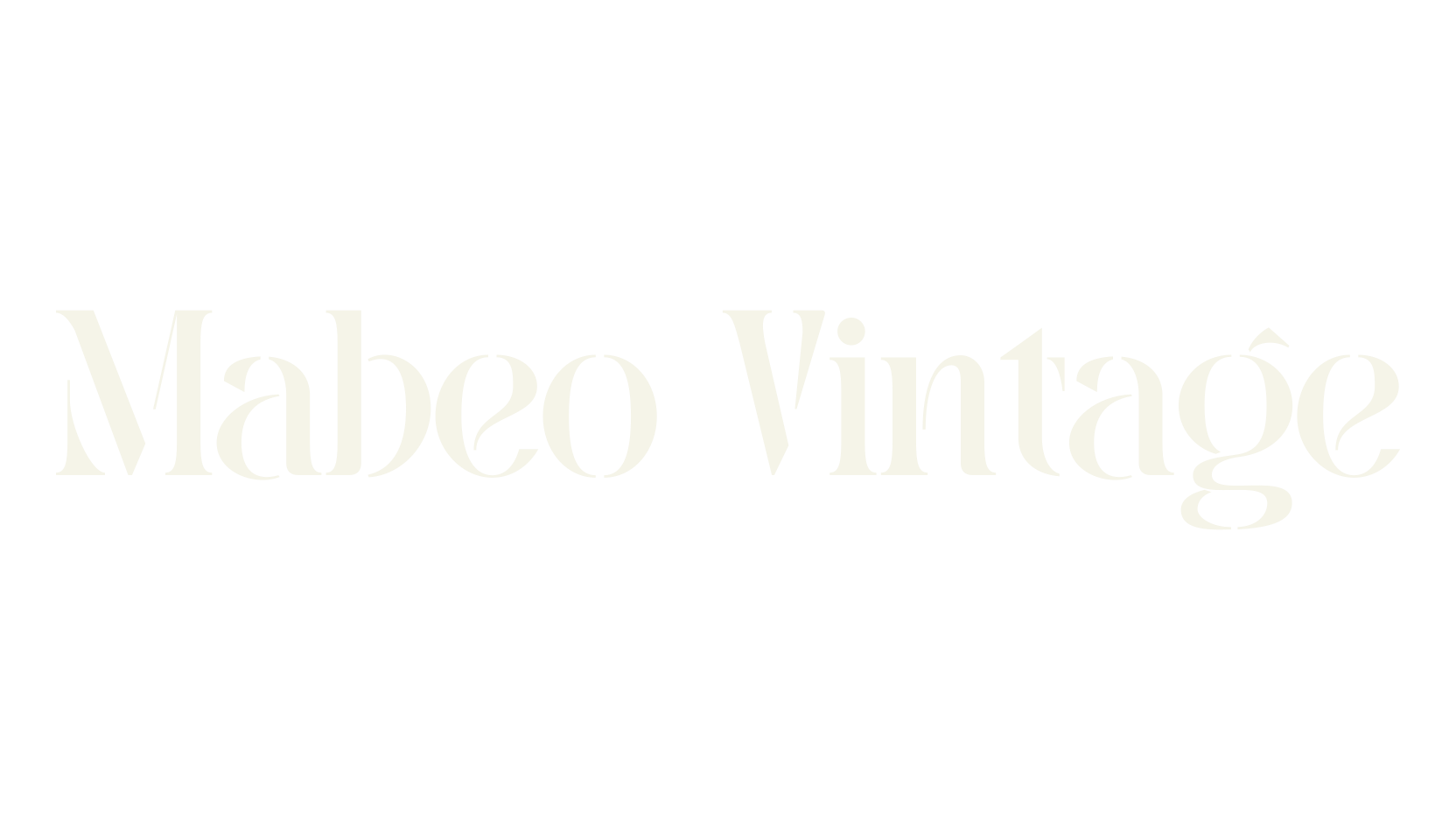 Mabeo Vintage