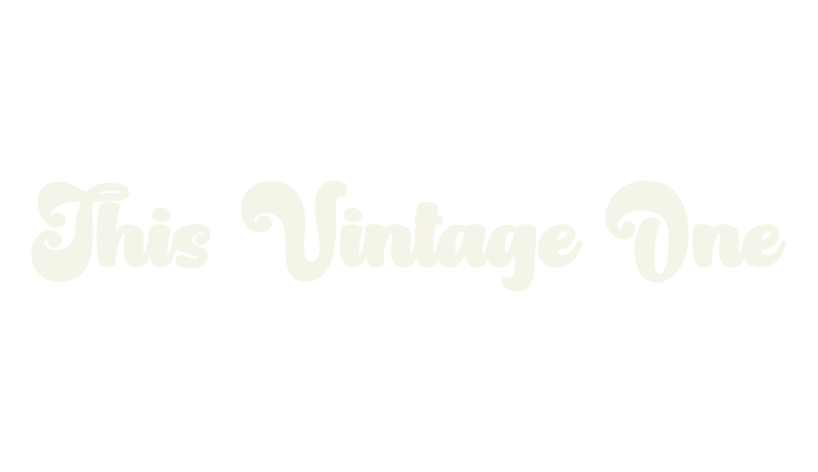 This Vintage One